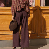 Pantalon Constance Bordeaux