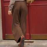 Pantalon Constance Marron