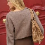 Pantalon Constance Marron