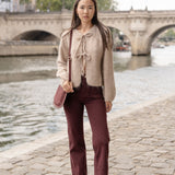 Pantalon Joris Bordeaux