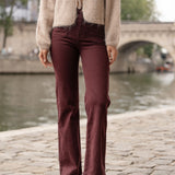 Pantalon Joris Bordeaux
