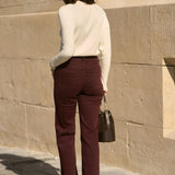 Pantalon Joris Bordeaux