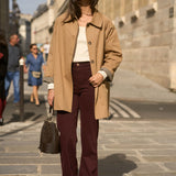 Pantalon Joris Bordeaux