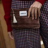 Pochette Rita Marron