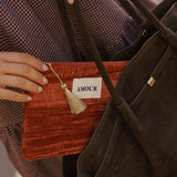 Pochette Rita Rouille