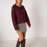 Pull Éline Bordeaux