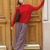 Pull Héloïse Rouge