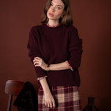 Pull Jeanne Bordeaux