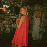 Robe Aurélie Rouge