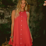 Robe Aurélie Rouge