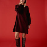 Robe Eda Bordeaux