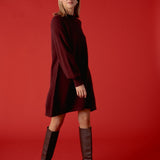 Robe Eda Bordeaux