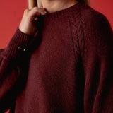 Robe Eda Bordeaux