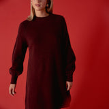 Robe Eda Bordeaux