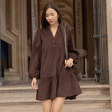 Robe Hilda Marron