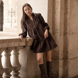 Robe Hilda Marron
