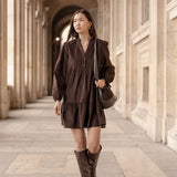 Robe Hilda Marron