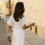 Robe Ines Ecru