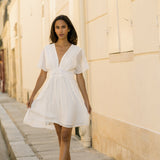 Robe Ines Ecru