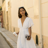 Robe Ines Ecru