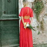 Robe Léontine Rouge