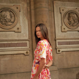 Robe Léontine à Motif