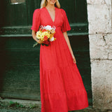 Robe Léontine Rouge