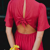 Robe Léontine Rouge
