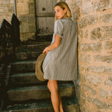 Robe Louisette Bleu