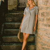 Robe Louisette Bleu