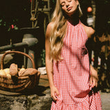 Robe Rosalie Vichy Rouge