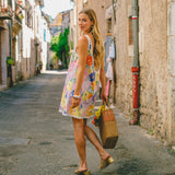 Robe Sofia Imprimé Lilas