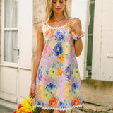 Robe Sofia Imprimé Lilas