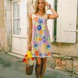 Robe Sofia Imprimé Lilas
