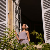 Short Arthy Vichy Noir