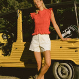 Short Charlotte Écru