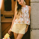 Short Charlotte Jaune
