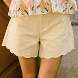 Short Charlotte Jaune