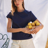T-shirt Émilie Marine
