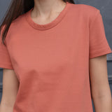 T-shirt Émilie Rouille