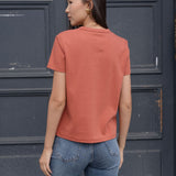 T-shirt Émilie Rouille