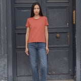 T-shirt Émilie Rouille