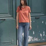 T-shirt Émilie Rouille