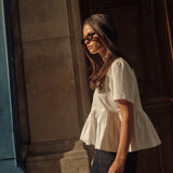 Top Calixte Blanc
