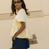 Top Calixte Jaune