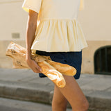 Top Calixte Jaune