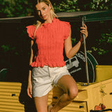 Top Camille Rouge