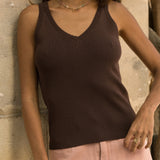 Top Isadora Marron