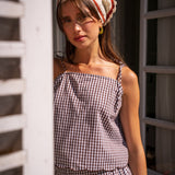 Top Maia Vichy Noir
