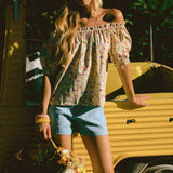 Top Paloma Jaune
